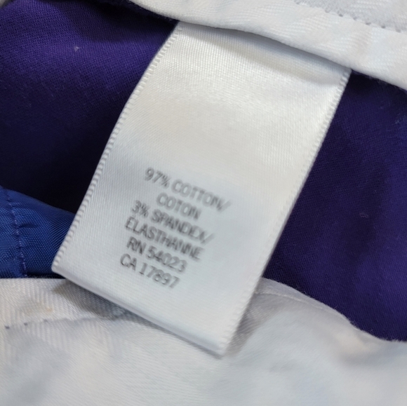 Banana Republic Purple Martin Fit Shorts Size 8 - Picture 7 of 10